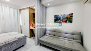 Ed. Costa das Palmeiras - Studio Mobiliado para locação