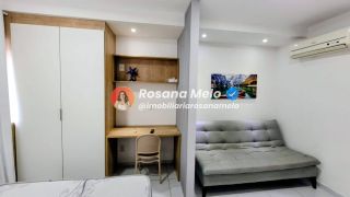 Ed. Costa das Palmeiras - Studio Mobiliado para locação