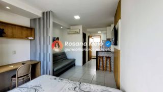 Ed. Costa das Palmeiras - Studio Mobiliado para locação