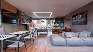 Apartamento com 1 quarto, 1 suíte, 30.75 a 62.50m², 1 vaga de garagem e lazer completo em Boa Viagem