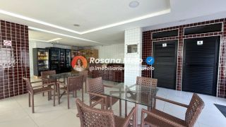 Edf. Vancouver - 2 quartos sendo 1 suíte, 57m², 2 vagas de garagem coberta com lazer completo, Piedade