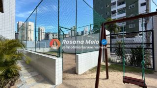 Edf. Vancouver - 2 quartos sendo 1 suíte, 57m², 2 vagas de garagem coberta com lazer completo, Piedade