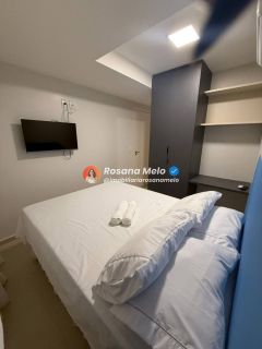 Apartamento Mobiliado 2 quartos (1 suite) Edf. Maria Renda andar alto