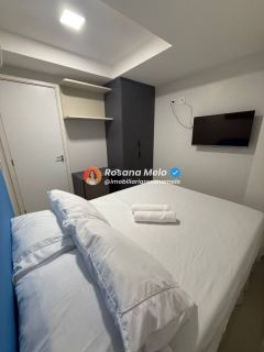 Apartamento Mobiliado 2 quartos (1 suite) Edf. Maria Renda andar alto