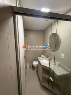 Apartamento Mobiliado 2 quartos (1 suite) Edf. Maria Renda andar alto