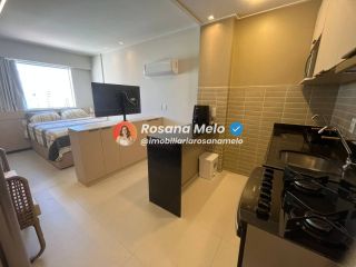 EDF. DOMUS AUGUSTO LINS E SILVA, FLAT SETUBAL, 26m², LAZER PORTEIRA FECHADA