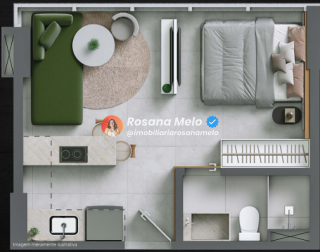 EDF. UNIC ILVO MEIRELLES, STÚDIO, 26M², LAZER COMPLETO, BOA VIAGEM