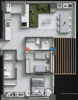 EDF. UNIC ILVO MEIRELLES, 2 QUARTOS (2 SUÍTES), 69M², LAZER COMPLETO, BOA VIAGEM