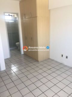Edf. Bambú, apartamento andar alto, 70m², Sala ampla, 2 Quartos (1 suíte), dependência completa, Boa Viagem.