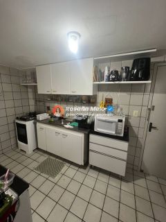 Edf. Bambú, apartamento andar alto, 70m², Sala ampla, 2 Quartos (1 suíte), dependência completa, Boa Viagem.