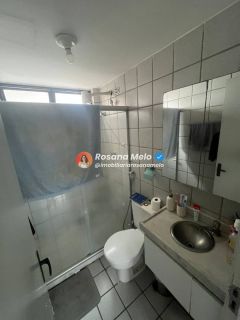 Edf. Bambú, apartamento andar alto, 70m², Sala ampla, 2 Quartos (1 suíte), dependência completa, Boa Viagem.