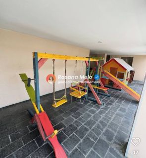 Edf. Bambú, apartamento andar alto, 70m², Sala ampla, 2 Quartos (1 suíte), dependência completa, Boa Viagem.