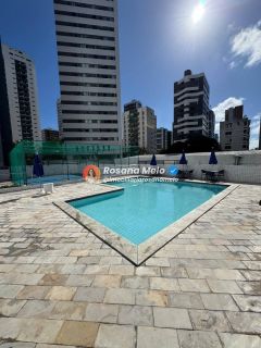 Edf. Pegásus,135m², 3 Suítes, Andar Alto, Nascente, Vista Mar, Lazer Completo, Boa Viagem