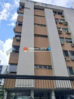 Edf. Renata, 116m², varanda, 3 quartos (1 suíte) com armários, Boa Viagem.