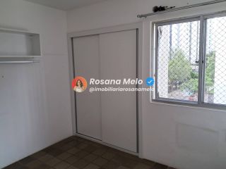 Edf. Renata, 116m², varanda, 3 quartos (1 suíte) com armários, Boa Viagem.