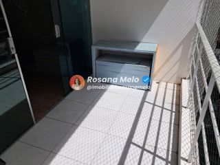 Edf. Renata, 116m², varanda, 3 quartos (1 suíte) com armários, Boa Viagem.