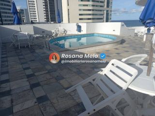 Edf. Maria Yolanda, 67m², 2 quartos, vista mar, lazer completo, Pina