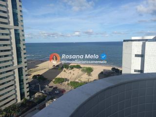 Edf. Maria Yolanda, 67m², 2 quartos, vista mar, lazer completo, Pina