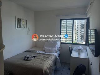 Edf. Maria Yolanda, 67m², 2 quartos, vista mar, lazer completo, Pina