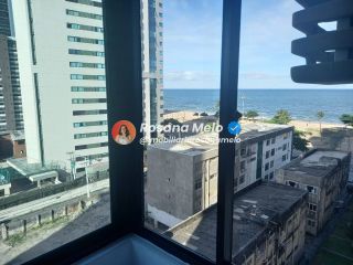 Edf. Maria Yolanda, 67m², 2 quartos, vista mar, lazer completo, Pina