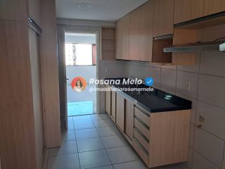 Edf. Dona Cecy, 140m², varanda, 3 quartos (2 suítes), 2 vagas, lazer completo, Boa Viagem.