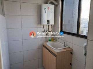 Edf. Dona Cecy, 140m², varanda, 3 quartos (2 suítes), 2 vagas, lazer completo, Boa Viagem.