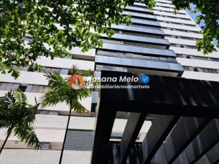 Edf. Dona Cecy, 140m², varanda, 3 quartos (2 suítes), 2 vagas, lazer completo, Boa Viagem.