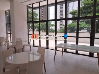 Edf. Dona Cecy, 140m², varanda, 3 quartos (2 suítes), 2 vagas, lazer completo, Boa Viagem.