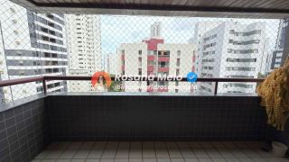 Edf. Costa do Sol, 142m², varanda, 4 quartos (2 suítes), 2 vagas, Boa Viagem