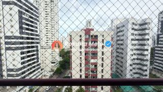 Edf. Costa do Sol, 142m², varanda, 4 quartos (2 suítes), 2 vagas, Boa Viagem