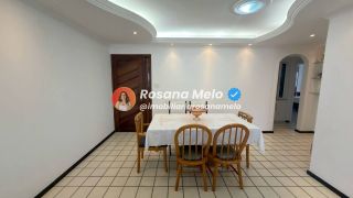 Edf. Costa do Sol, 142m², varanda, 4 quartos (2 suítes), 2 vagas, Boa Viagem