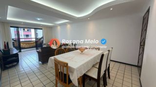 Edf. Costa do Sol, 142m², varanda, 4 quartos (2 suítes), 2 vagas, Boa Viagem