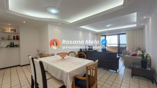 Edf. Costa do Sol, 142m², varanda, 4 quartos (2 suítes), 2 vagas, Boa Viagem