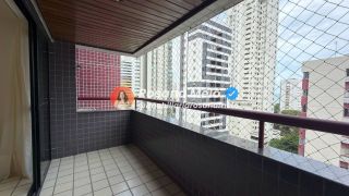 Edf. Costa do Sol, 142m², varanda, 4 quartos (2 suítes), 2 vagas, Boa Viagem