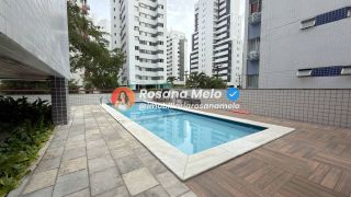 Edf. Costa do Sol, 142m², varanda, 4 quartos (2 suítes), 2 vagas, Boa Viagem