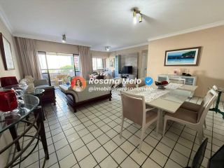 Edf. Tobago, 135m², nascente, varanda, 3 quartos (1 suíte), 2 vagas, Boa Viagem