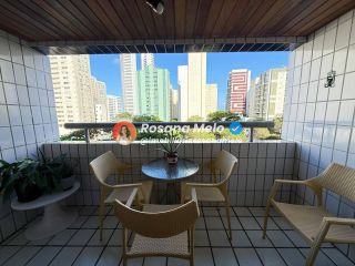 Edf. Tobago, 135m², nascente, varanda, 3 quartos (1 suíte), 2 vagas, Boa Viagem