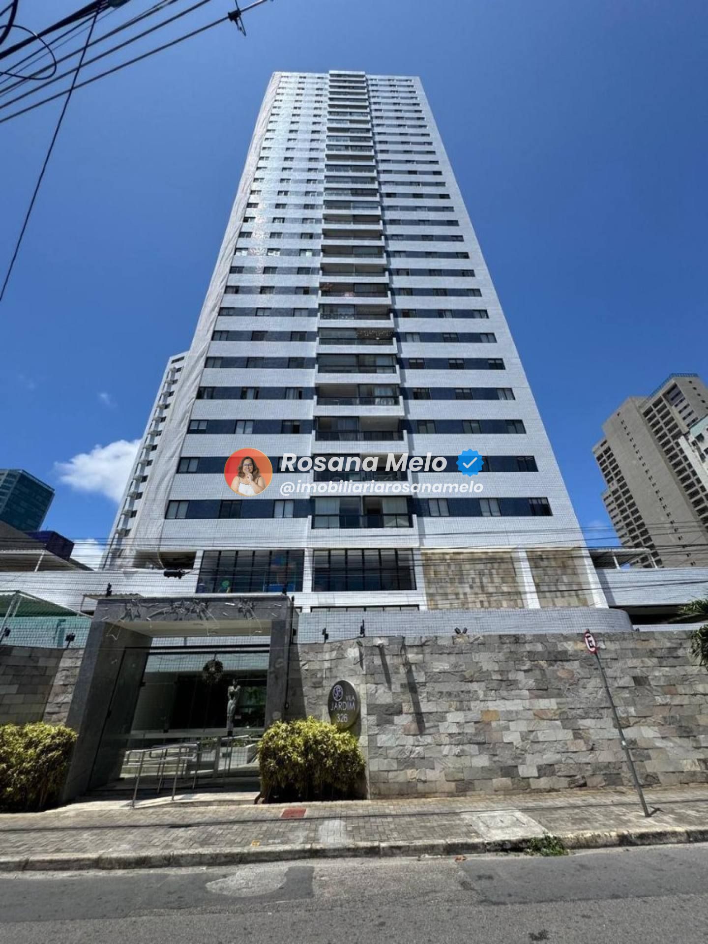 Edf. Villa Jardim, vista mar, nascente, andar alto, 3 quartos (1 suíte), lazer completo, Pina