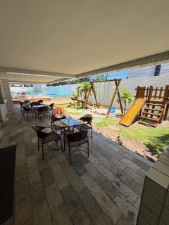 Edf. Villa Jardim, vista mar, nascente, andar alto, 3 quartos (1 suíte), lazer completo, Pina