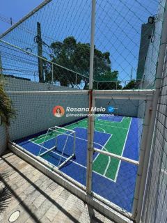 Edf. Villa Jardim, vista mar, nascente, andar alto, 3 quartos (1 suíte), lazer completo, Pina