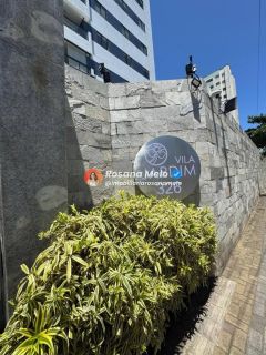 Edf. Villa Jardim, vista mar, nascente, andar alto, 3 quartos (1 suíte), lazer completo, Pina