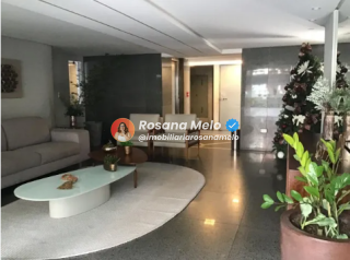 Edf. Rio Sena, andar alto, duas quadras da praia, 158m², varanda, 4 quartos (3 suítes), 3 vagas, lazer completo, Boa Viagem