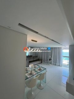 Edf. Parque do Mar Residence, vista mar, andar alto, mobiliado, 60m², 1 quarto suíte, lazer, Boa Viagem