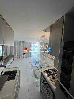 Edf. Parque do Mar Residence, vista mar, andar alto, mobiliado, 60m², 1 quarto suíte, lazer, Boa Viagem