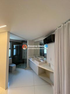 Edf. Parque do Mar Residence, vista mar, andar alto, mobiliado, 60m², 1 quarto suíte, lazer, Boa Viagem