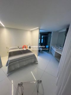 Edf. Parque do Mar Residence, vista mar, andar alto, mobiliado, 60m², 1 quarto suíte, lazer, Boa Viagem