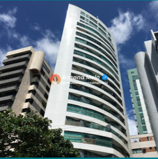 Edf. Parque do Mar Residence, vista mar, andar alto, mobiliado, 60m², 1 quarto suíte, lazer, Boa Viagem