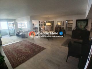 Edf. Rui Barbosa, 230m², andar alto, varanda, 4 quartos (2 suítes), 2 vagas cobertas, lazer completo, Boa Viagem