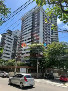Edf. Rui Barbosa, 230m², andar alto, varanda, 4 quartos (2 suítes), 2 vagas cobertas, lazer completo, Boa Viagem