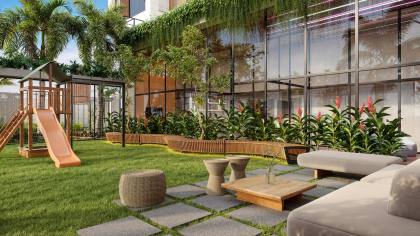 Maravilhoso apartamento para vender com 1 quarto 1 suíte no bairro Boa Viagem em Recife